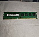 RAM - Model type DDR3, Capacity 4 GB, Speed 1066, Sub brand Intel