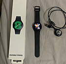 Galaxy Watch - Model type 4, Screen size 40 mm, Connectivity GPS, Color Black