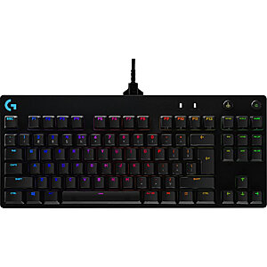 Logitech G Pro Lightsync RGB Mechanical Gaming Keyboard